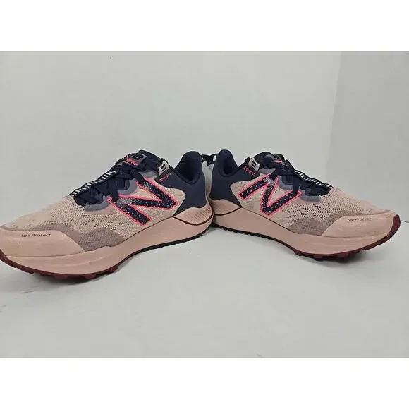 New Balance - Nitrel V4 DynaSoft All Terrain Pink Navy Blue Shoes - Womens 7 - Picture 3 of 14